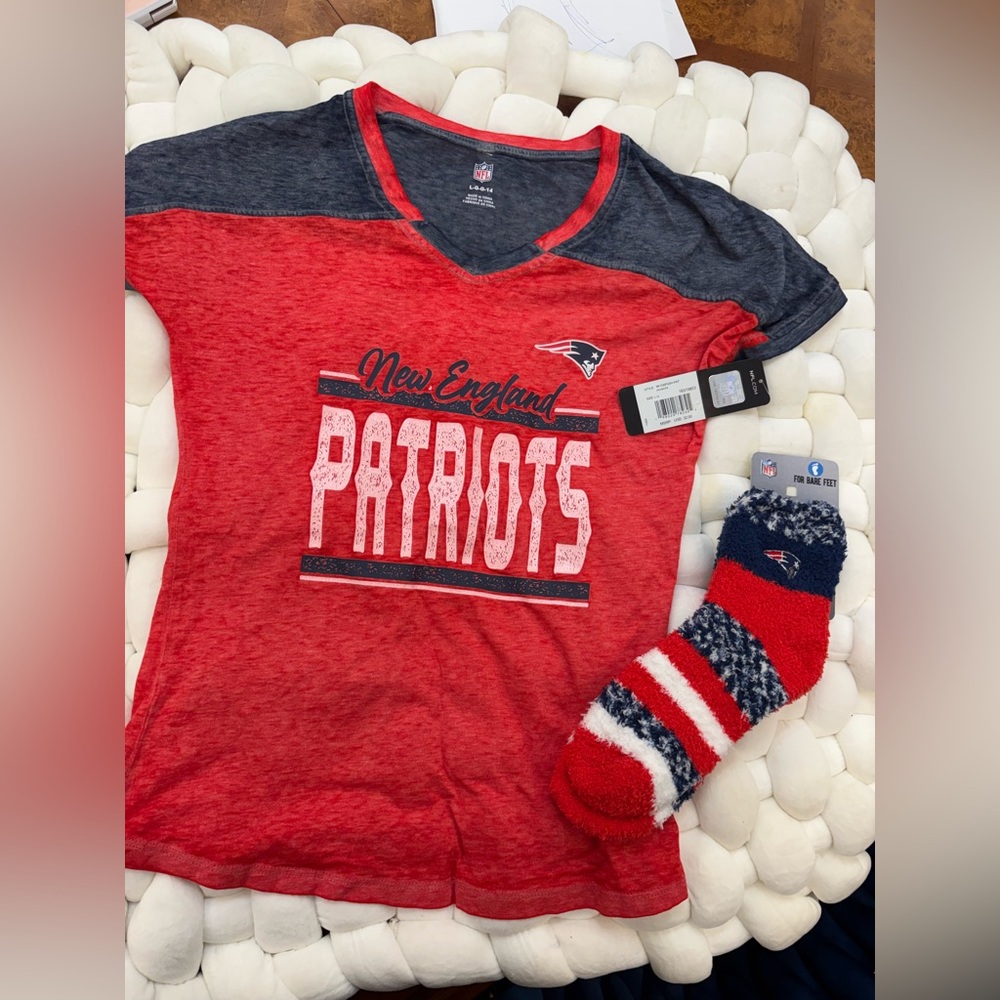 NFL Patriots Red T-Shirt